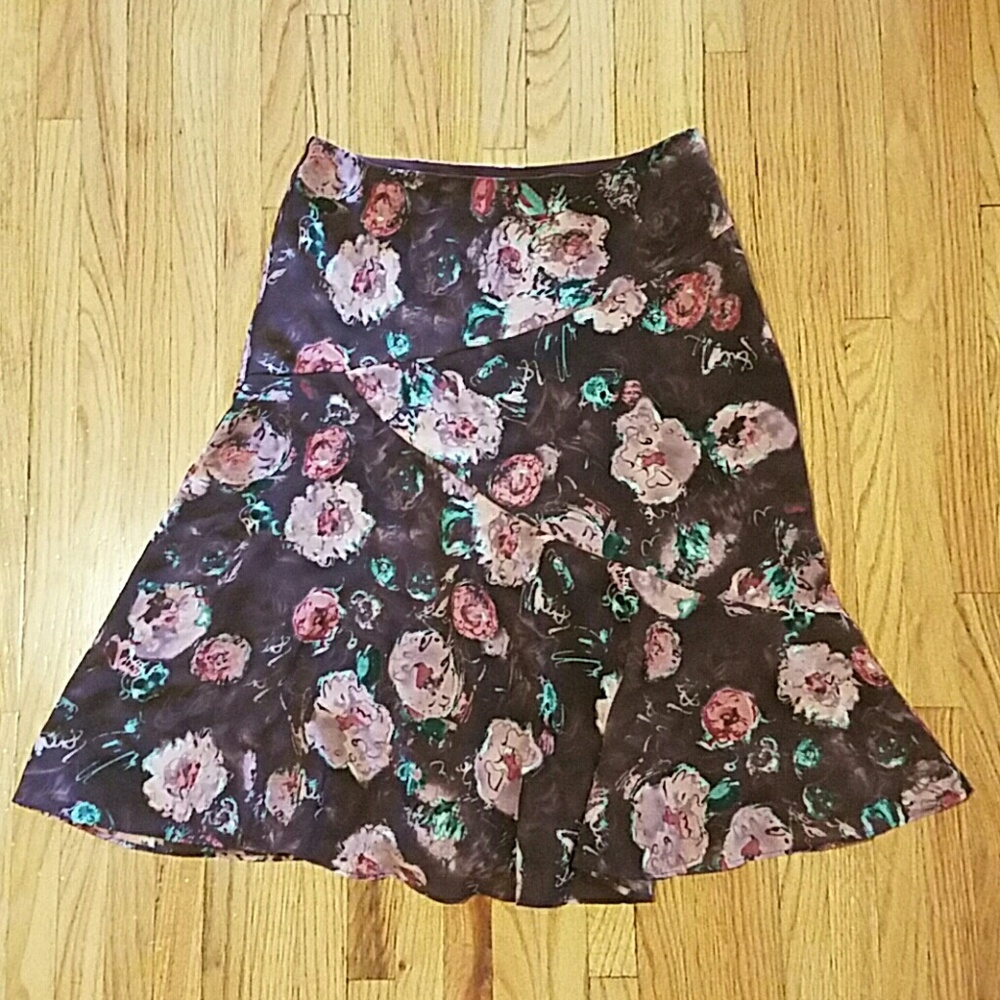 💎Axcess Floral Midi Skirt